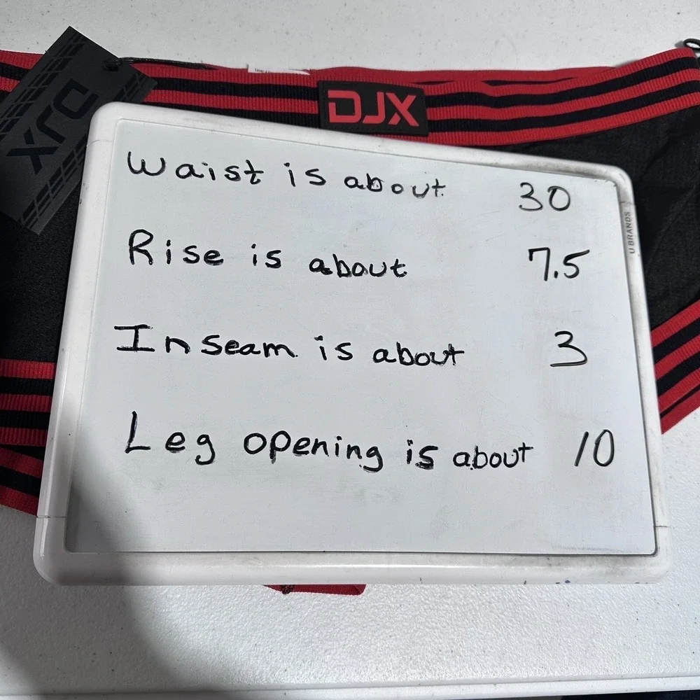 DJX Amplify X Circuit Trunk Black Red Mesh Underwear DJX003TR-RED-XL NWT Mens XL